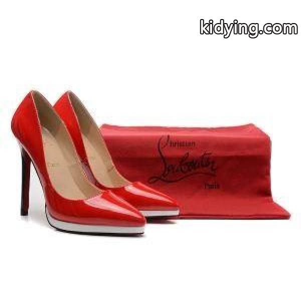 大注目ルブタンレディース靴ハイヒールパンプスCHRISTIAN LOUBOUTIN通勤パーティーレッド120MM-0