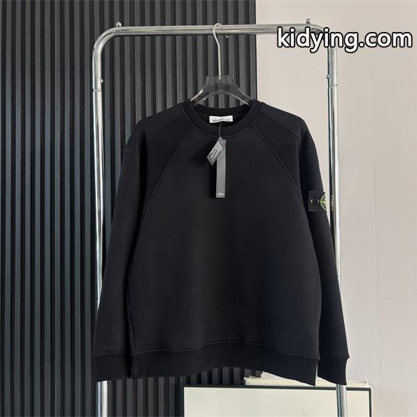 人気No.1 2025秋冬 クラシック スウェット ブラック STONE ISLAND ストーンアイランド コピー-2