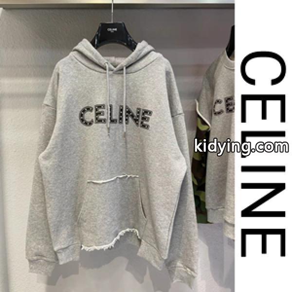着回し力の高さの人気トレンド 2022ss CELINE セリーヌパーカー偽物 スタイリッシュな印象を与える 男女兼用-0