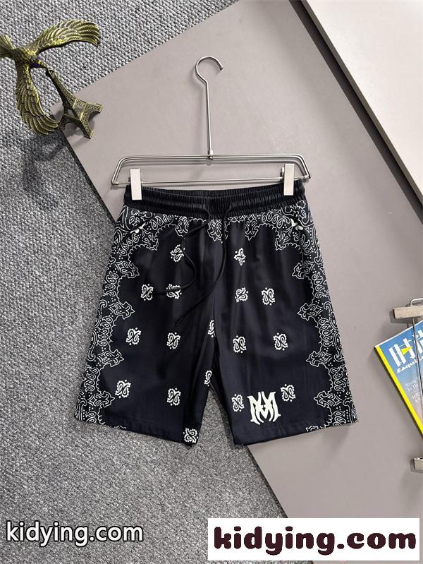 AMIRI セットアップ シャツ ハーフパンツ モード系 軽量 夏コーデ アミリ スーパーコピー 2026新作-6