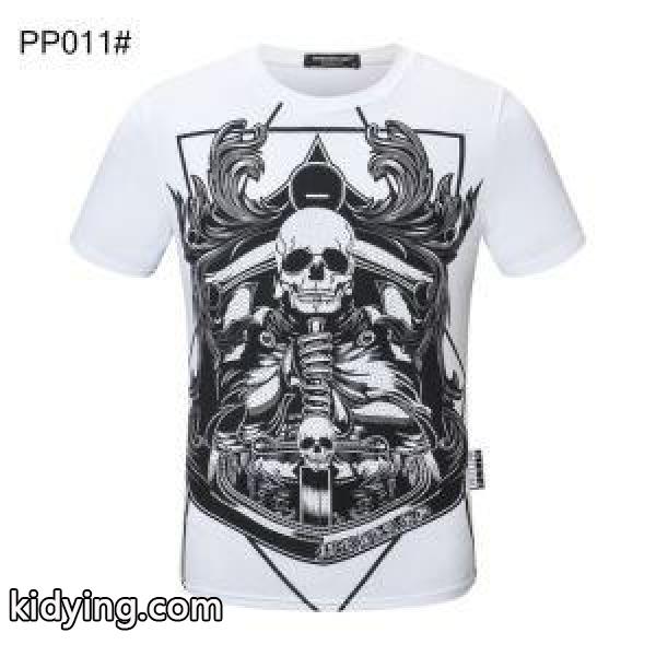 ビジネスシーンに大活躍 半袖Tシャツ 多色可選 ふんわりスタイルが最適フィリッププレイン PHILIPP PLEIN_フィリッププレイン PHILIPP PLEIN_ブランド コピー 激安(日本最大級)-2