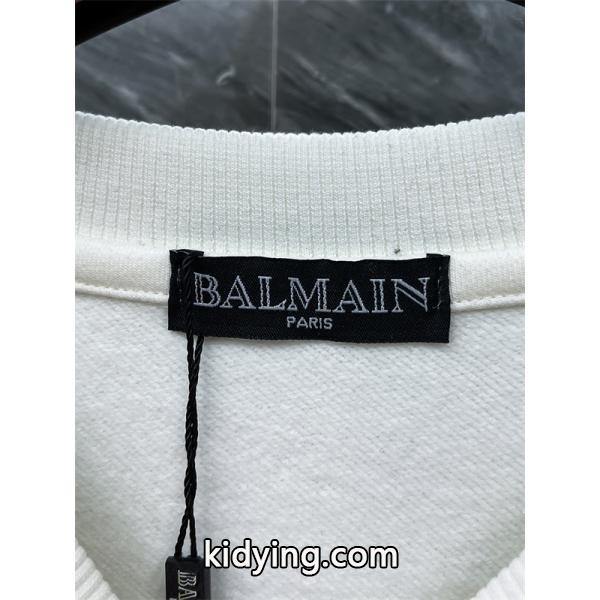 ブラック アートロゴ スウェット 防尘袋付 バルマン BALMAIN スーパーコピー 秋冬ストリートデザイン 注目-7