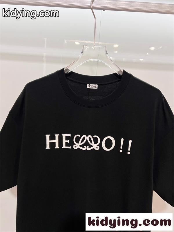 半袖Tシャツ メンズ 爆売れ注目 洗練映え 軽量快適 夏トップス LOEWE ロエベ コピー-3
