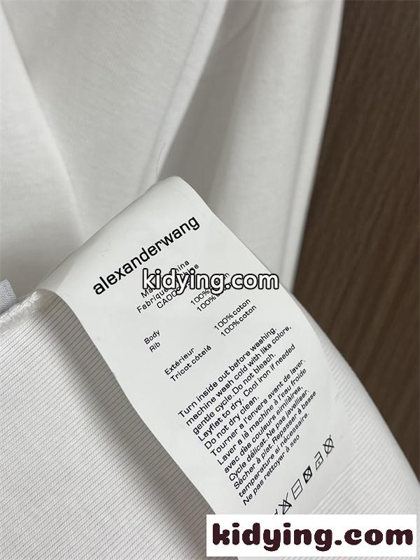 長袖Tシャツ Alexander wang ミニロゴ アレキサンダーワン コピー クリーンスタイル ゆったりシルエット 春秋-7