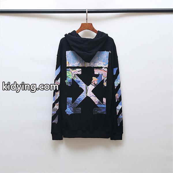 Off-White オフホワイト コピー 高級感演出 ミニマル立体ロゴ スウェット 定番モデル-2