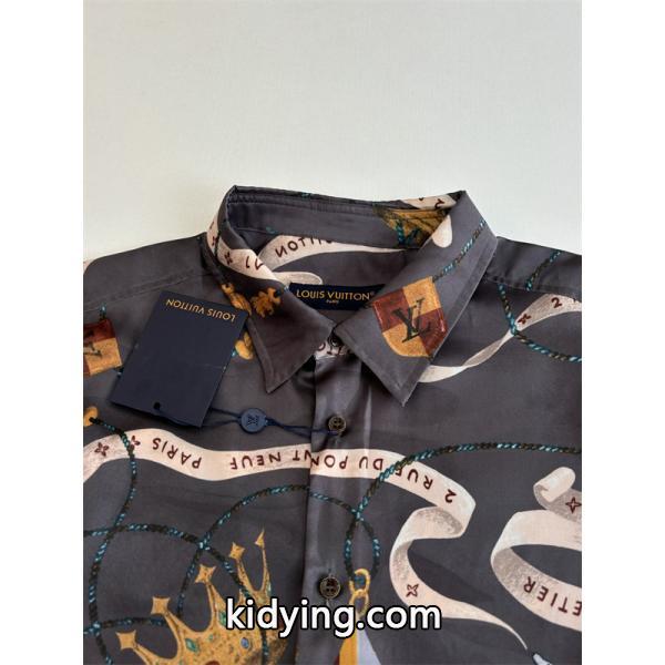 LV SS26 春夏 ルイヴィトンシャツスーパーコピーN級品メンズファッションお洒落コーディネート-6