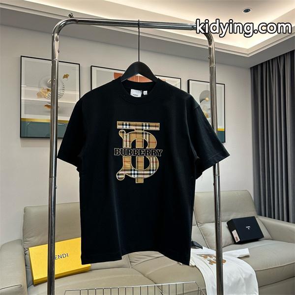 BURBERRY 素敵なスタイルで夏の定番 Tシャツ/ティーシャツ清潔感のある肌見せ バーバリー 夏の最新ファッション__スーパーコピーブランド激安通販 専門店-0