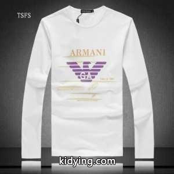 アルマーニ ARMANI 2016秋冬 上品上質 長袖Tシャツ 4色可選_アルマーニ ARMANI_ブランド コピー 激安(日本最大級)-1