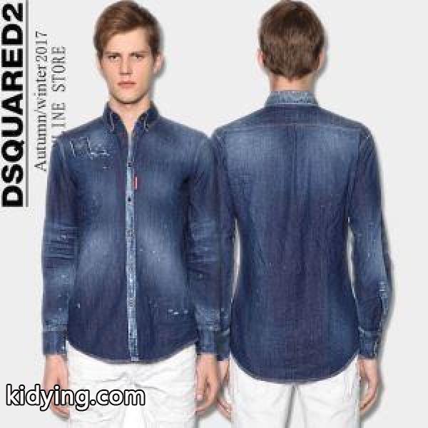 爆買い2017SALE開催 デニムジャケット ディースクエアード DSQUARED2_ディースクエアード DSQUARED2_ブランド コピー 激安(日本最大級)-0