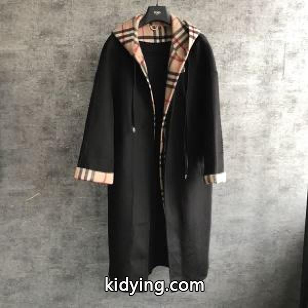 2色可選 秋冬ファッションコーディネート バーバリー 最重要!2019秋冬トレンド BURBERRY 人気ファッション雑誌でも掲載 トグルボタン付_コートジャケット、上着_レディースファッション_スーパーコピーブランド激安通販 専門店-0