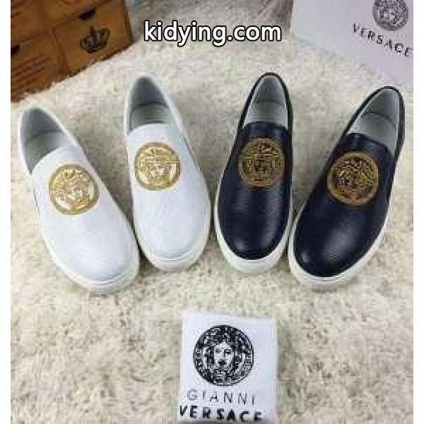 2015ヴェルサーチ VERSACE 海外セレブ愛用 カジュアルシューズ 2色可選_ヴェルサーチ VERSACE_ブランド コピー 激安(日本最大級)-0