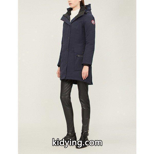 カナダグース コート レディース アウター kinley twill padded parka coat ADMIRAL_BLUE :37-1hu1tp98c2-dslv:asty-shop2 - 通販ショッピング-0