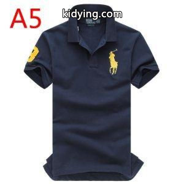 スマートなPolo Ralph Laurenポロ ラルフローレン激安無地ストライプメンズビジネス用ポロ半袖tシャツコピー-4