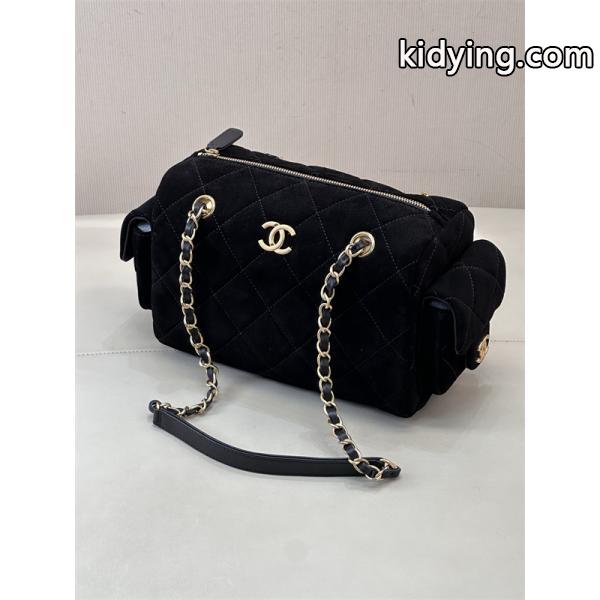大人エレガント ブラウン スエード 高級感 CHANEL シャネル スーパーコピー ショルダーバッグ-4