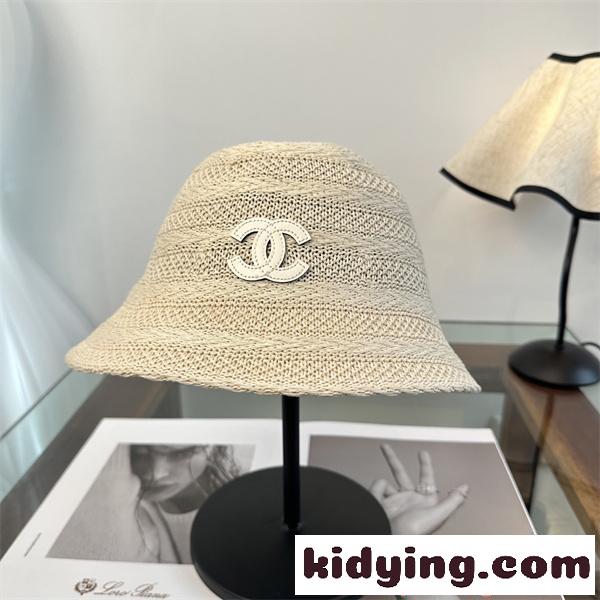 CHANEL シャネル コピー 注目モデル バケットハット レディース 編み込み 上品 サマーハット-0
