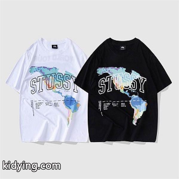 最安値☆ STUSSYｔシャツスーパーコピーステューシー通販スタイリッシュスタイルアップ見えなシンプル-0