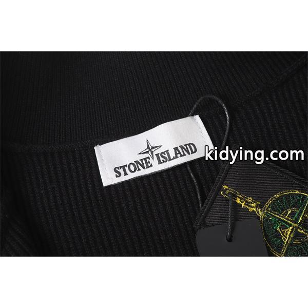 STONE ISLAND ストーンアイランド コピー 上品仕立て フルジップ ニットブルゾン ミニマル-6