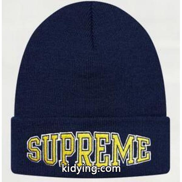 伸縮性もよく被り心地もいいシュプリーム 偽物 通販　Supremeキャップ　ニット帽子　ネイビー_シュプリーム SUPREME_ブランド コピー 激安(日本最大級)-0