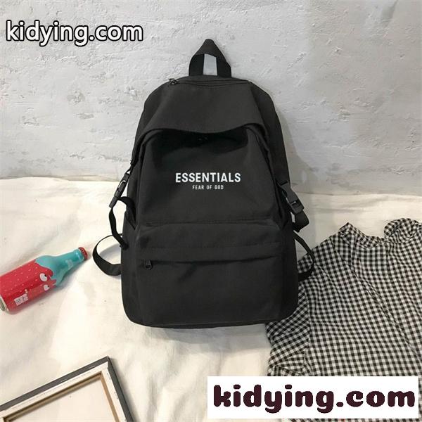 リュック ブラック 大容量 多収納 防水風 通学 ESSENTIALS ベーシック 定番 エッセンシャルズ スーパーコピー-0