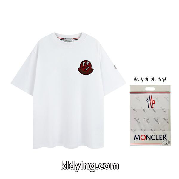 センスアップできるコーデ 2色可選 モンクレール MONCLERセンスよく取り入れられる 半袖Tシャツ春夏コーデを先取り_ブランド コピー 激安(日本最大級)-0