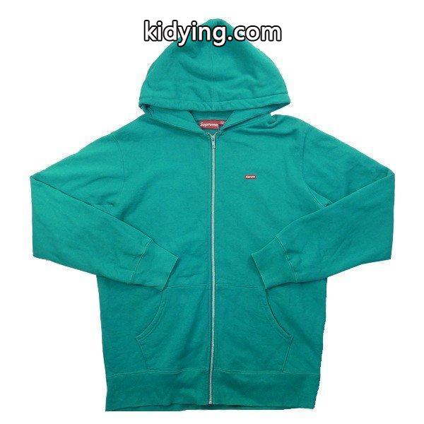 シュプリーム SUPREME Small Box Logo Zip up Hooded スウェットパーカー エメラルド 良い 通販 ショッピング-0