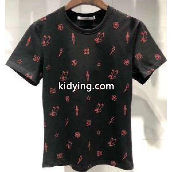 半袖Tシャツ 2色可選 2018最新作 ジバンシー GIVENCHY エレガントでセンス高き_ジバンシー GIVENCHY_ブランド コピー 激安(日本最大級)-0