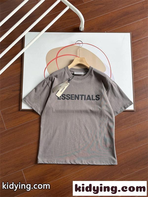 ESSENTIALS レディース Tシャツ オーバーサイズ ゆったりシルエット シンプル 韓国 エッセンシャルズ コピー-3