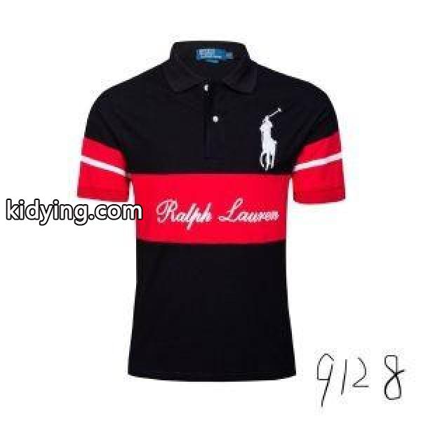 欧米の雰囲気が漂うPolo Ralph Laurenポロラルフローレンコピーロゴ付きメンズポロ半袖tシャツ激安-2