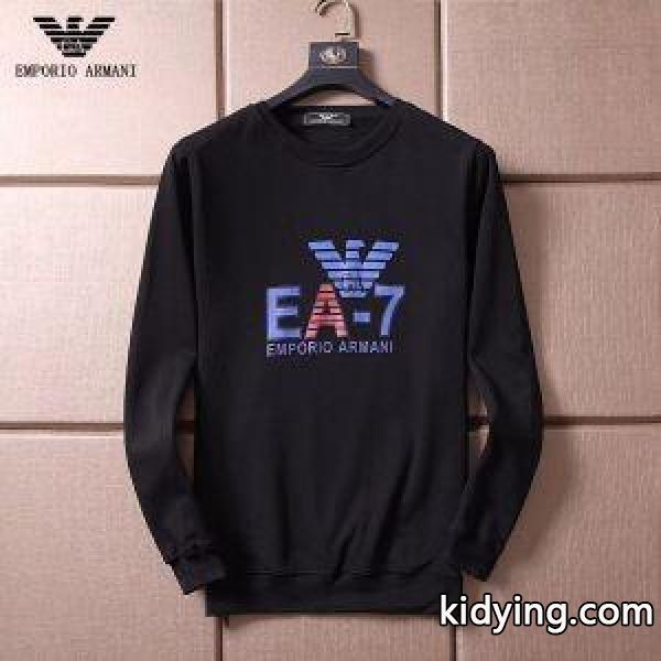 アルマーニ tシャツ 通販人気定番新品男性用程よくフィットしなやかエレガントシルエット着心地感よい合わせ易い活躍長袖Ｔシャツ-1
