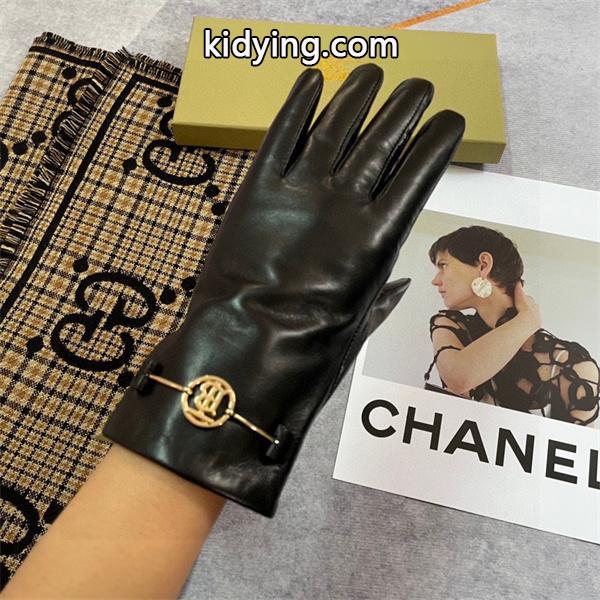 上質仕立て ブラック レザー グローブ なめらか手触り 大人 BURBERRY バーバリー 偽物-4