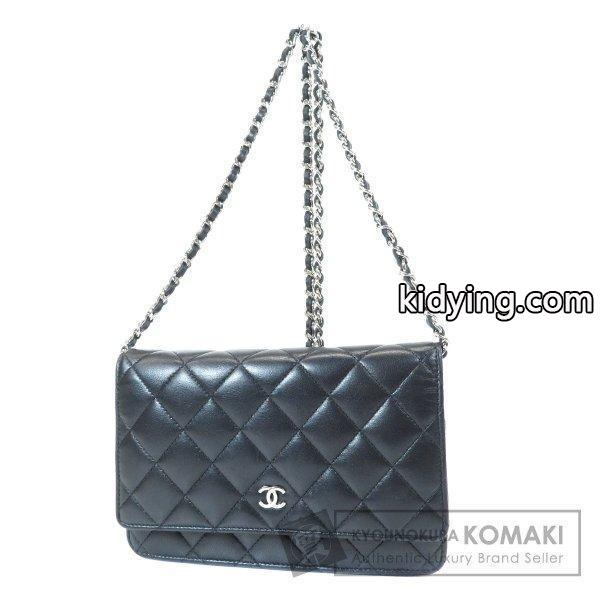 チェーンウォレット マトラッセ ショルダーバッグ ラムスキン レディース 中古 :05728102:ブランド京の蔵小牧 - 通販ショッピング-0