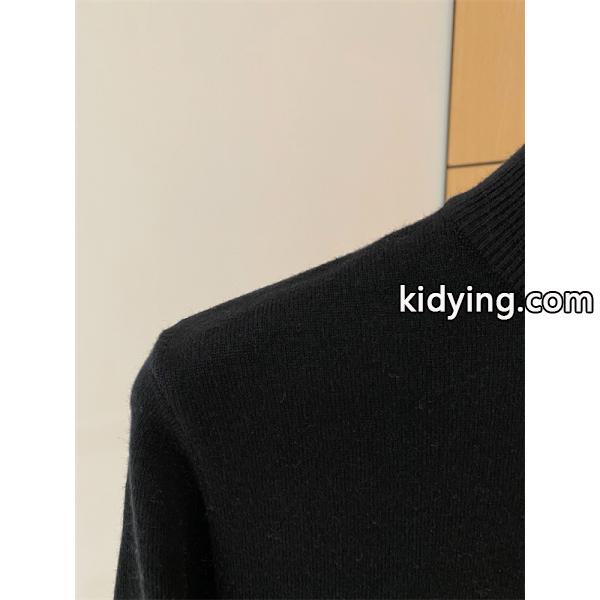 本格派 秋冬防寒 ブラック BURBERRY バーバリー スーパーコピー ニット セーター 高級感 希少-4