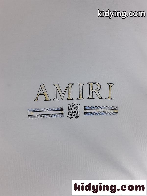 AMIRI モノトーン アミリ コピー 半袖Tシャツ シンプル 高見え カジュアル 2026新作コーデ-6