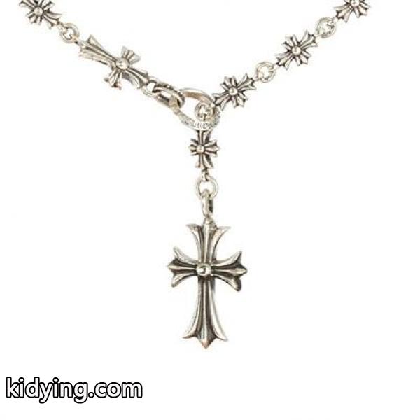 CHROME HEARTS　スーパーコピー ネックレス 高級感 シルバー クロスモチーフ ゴシックスタイル メンズ レディース アクセサリー クロムハーツ  通販ショッピング-0