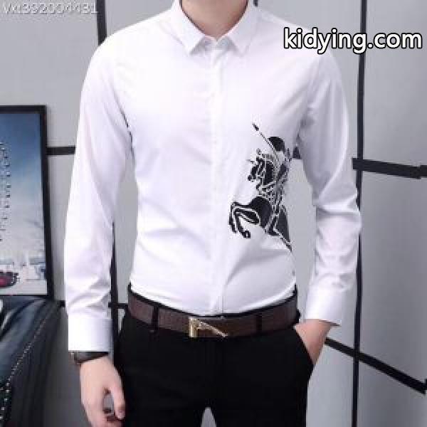 バーバリー BURBERRY 特に注目したい 長袖 /ロンT/ロングT/ロングTシャツ 2019春夏も引き続きトレンド_シャツ_メンズファッション_スーパーコピーブランド激安通販 専門店-0