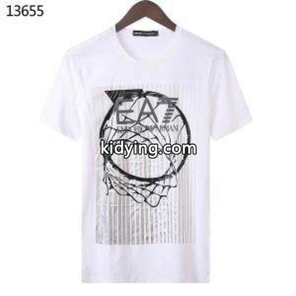 ARMANI アルマーニ 半袖Tシャツ 4色可選 季節感もプラス2019新作 今夏のお気に入りスタイル_アルマーニ ARMANI_ブランド コピー 激安(日本最大級)-1