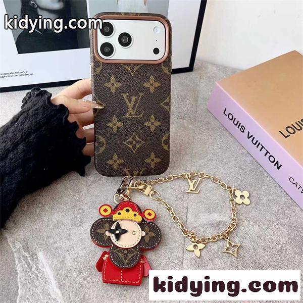 LOUIS VUITTON ルイヴィトン コピー IPHONE17 ケース モノグラム調 レザーデザイン 高級感演出-7