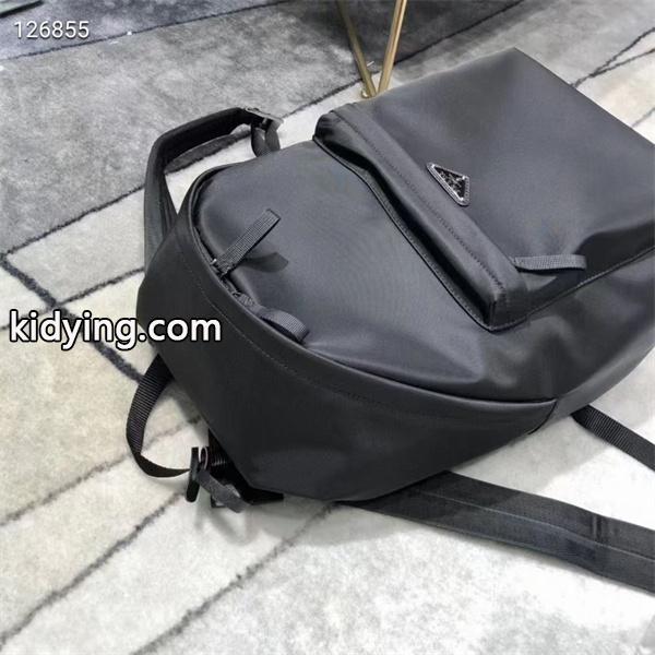 PRADA プラダ コピー プレミアム シンプルな バックパック メンズ ブラック 限定モデル-1