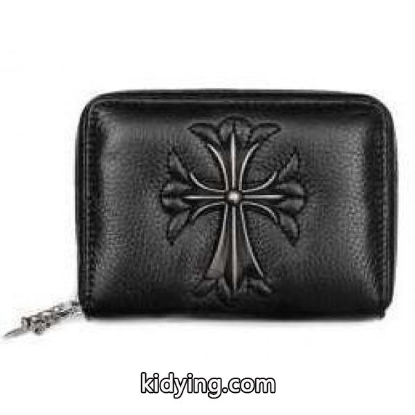 激安大特価爆買いクロムハーツ CHROME HEARTS 財布 スクエア ジップ ビルウォレット レザー クロス_クロムハーツ CHROME HEARTS_ブランド コピー 激安(日本最大級)-0