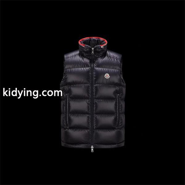 軽量 ブラック MONCLER モンクレール コピー ダウンベスト レイヤード向き 実用派-2