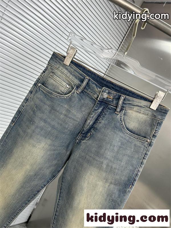 PRADA 2026春夏プラダジーンズコピーメンズシルエット脚長・美脚効果抜群スリムフィットパンツ-3