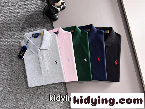 最新5色☆☆Polo Ralph Lauren ポロ ラルフローレンポロシャツメンズコピー  春夏使い勝手快適-1