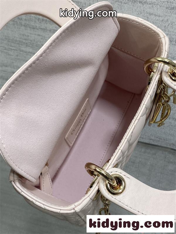 Classic Lady♥DIOR♥ディオールハンドバッグコピーショルダー付き2026人気ランキングピンク-5