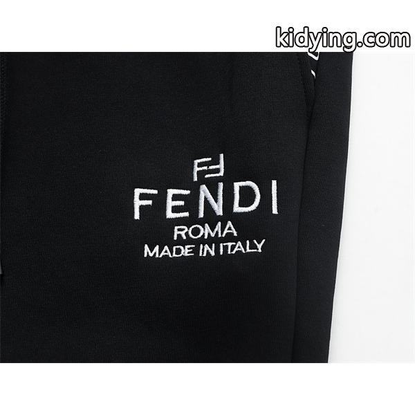FENDI フェンディ コピー 2025秋冬注目度・動きやすい快適 Fロゴ スウェットパンツ 新作人気-6