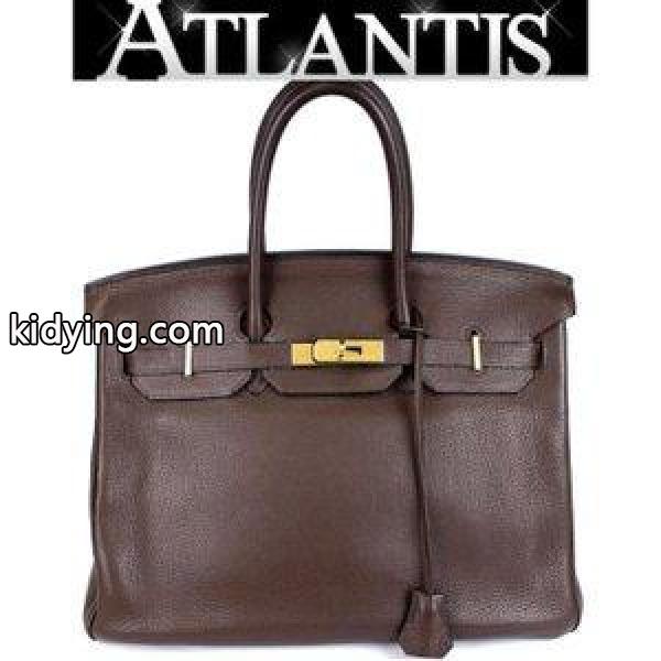 HERMES 銀座 エルメス バーキン35 ショコラ トリヨン Ｌ刻印 バッグ :075234:atlantis - 通販ショッピング-0