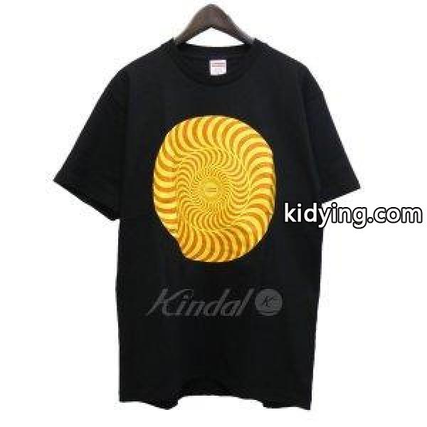 SUPREME 18SS 「Spitfire Classic Swirl T-Shirt」プリントTシャツ ブラック サイズ:M (新宿店) 1809 :8045000090325:カインドオル - 通販ショッピング-0