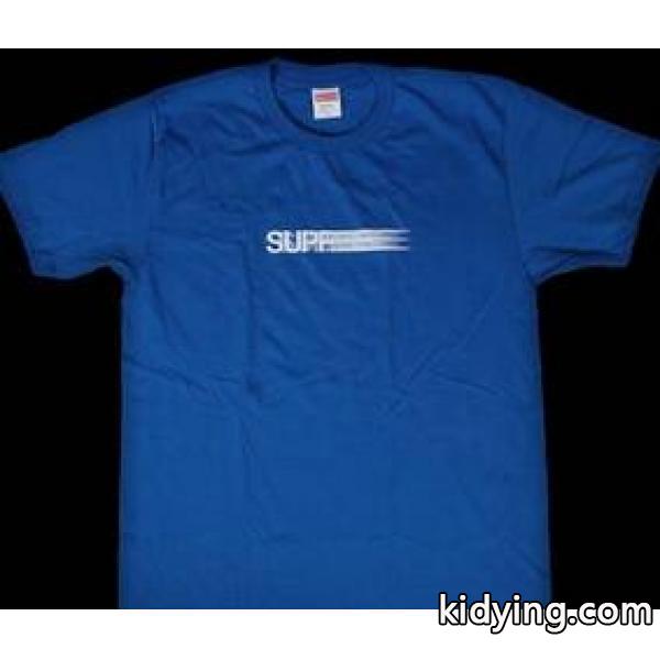 収縮性のあるシュプリーム シンプルなデザイン　Ｔシャツ　ロイヤル_半袖Tシャツ_メンズファッション_スーパーコピーブランド激安通販 専門店-0