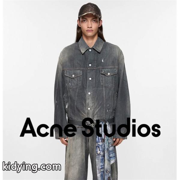 Acne Studios 2025ss ❤アークスタジAcne デニムジャケットコピー2025秋冬男女OK-0