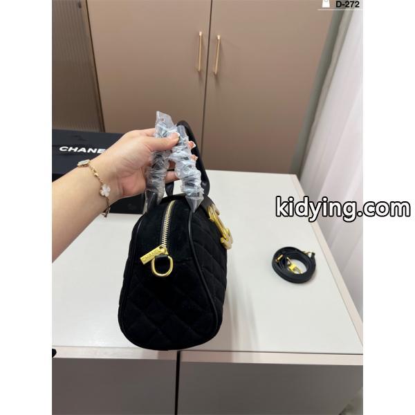 CHANEL シャネル 偽物 2025秋冬 クラシック モード ブラック 人気 エレガント ハンドバッグ-1
