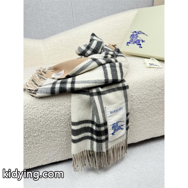 定番チェック柄 ストール 肌触り良好 冬コーデ BURBERRY バーバリー コピー-7